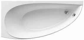 Ravak Avocado aszimmetrikus kád 150x75 cm akril bal oldali ct01000000 AV1500L