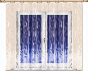 Mg Függöny jacquard 4073 Fehér 320X160 kész G szalaggal