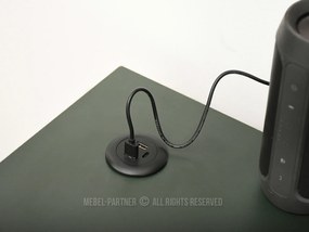 PC asztal Osto 120 (zöld + fekete). 1109833
