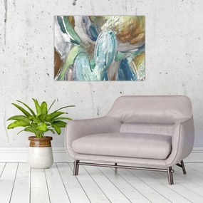 Kép - Absztrakt figurás festészet (70x50 cm)