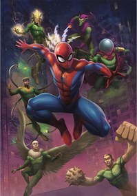 Pókember Web of Enemies 1000 db-os Compact puzzle Clementoni