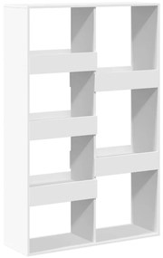 fehér szerelt fa térelválasztó 100 x 33 x 155,5 cm