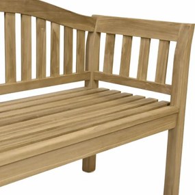 Kerti pad DIVERO 2 személyes kezeletlen 131,5 cm