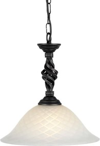 ELSTEAD PB-P-BLACK PEMBROKE Klasszikus Függesztett Lámpa Fehér, Fekete E27 IP20