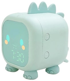 LED RGBW Dimmelhető gyermek éjszakai kislámpa ébresztőórával FILIP LED/1,5W/5V 1500 mAh
