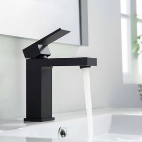 AREZZO design CUBEFIELD mosdócsaptelep, fekete