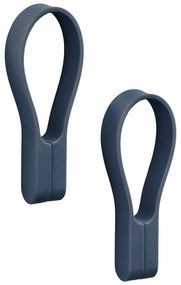Kék szilikon akasztó szett 2 db-os Loop – Zone
