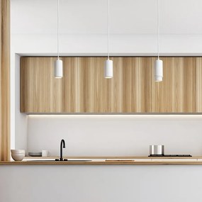 RENDL OPTIMUS závěsná bílá 230V LED GU10 9W 10 50°