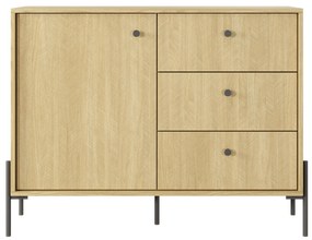 Komód Scandia D3S (scandi tölgy  + scandi fenyő). 1071388