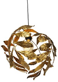 Vintage lógólámpa antik arany 40 cm - Linden