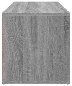 szürke sonoma színű szerelt fa TV-szekrény 80 x 34 x 36 cm