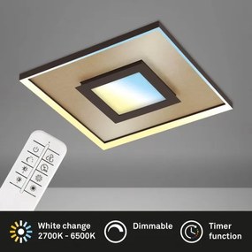 Briloner 3641-017 - LED Dimmelhető lámpa FRAME LED/30W/230V 2700-6500K + távirányító