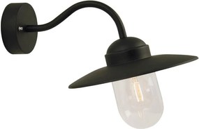 NORDLUX 22671003 LUXERAMBOURG Klasszikus Kültéri Fali Lámpa Fekete E27 IP54