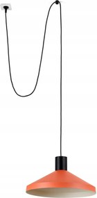 Faro Kombo 400 függeszték terrakotta, fekete, E27, csatlakozóval, 400 mm