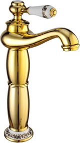 Mexen Draco, magas mosdócsaptelep, arany, 745410-50