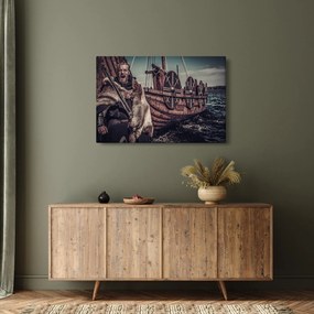 Kép - Viking harcos (90x60 cm)