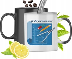 Mágikus Bögre Építésznek Színváltós Nyomtatott Fényképpel