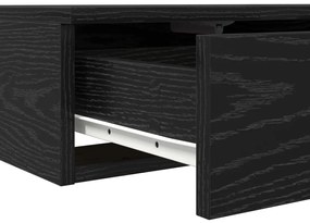 Éjjeli Asztalok Fekete tölgy Fa 150 x 36,5 x 16,5 cm