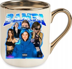 Bögre Elegant Bézs Bambi Bootleg Ajándék Születésnapra Karácsony Csomagolás