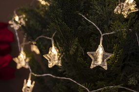 Karácsonyi kültéri fényfüzér 4,5 m, 16 LED-es fény - Bianca