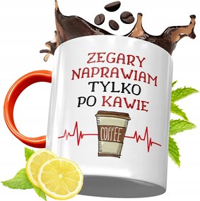 Narancssárga Bögre Óramesternek Ajándék fényképes nyomtatással