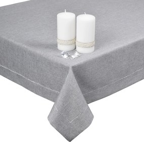 Foltálló Panama Lux Abrosz egyedi méretre készítve, Agmar szürke ezüst 140x220