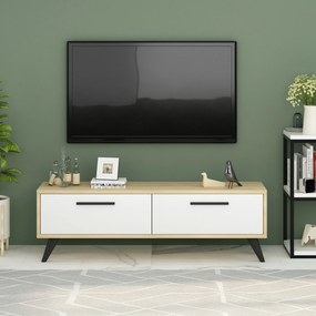 TV asztal/szekrény Mesa (zafír + Fehér). 1067168