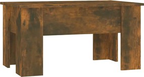 vidaXL füstös tölgy színű szerelt fa dohányzóasztal 79 x 49 x 41 cm