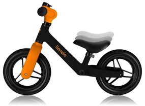 Lionelo - TONI futóbicikli fekete–narancssárga