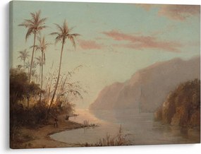 Kép - Camille Pissarro, A creek in st. Thomas (Virgin Islands), reprodukciók (70x50 cm)