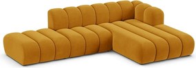 Sárga sarokkanapé (jobb oldali) Lupine – Micadoni Home