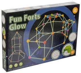 Erőd építőjáték - Funstruction - világító - 64+36 db