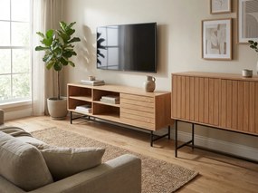 TV állvány VALMOR 140x40 cm, tölgy dekor