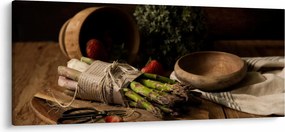 Spárga az asztalon képe (120x50 cm)