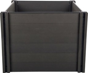 Emelt virágágyás G21 Crop 106 x 106 x 80, WPC,Eben, 80 cm