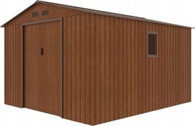 Kerti házikó Műanyag szerszámtároló 319x277cm Abiko