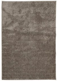 ISTAN szürke hosszú szálú fényes szőnyeg 140 x 200 cm