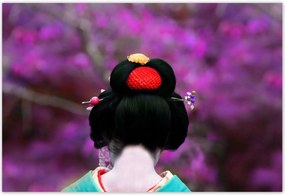 Poszterek 155x105 Japán gésa