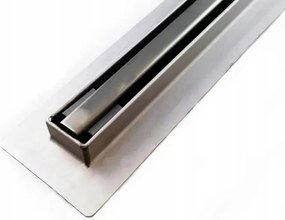 Lineáris zuhanyfolyóka 70 cm alacsony beépítés 52 mm Slim