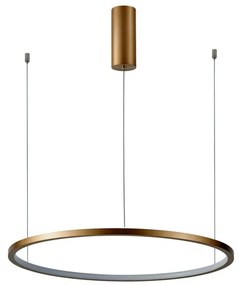 Italux Vinola PND-56135B-060RPP-GD-3KS4K-TRDIMM Függőlámpa 1x38W/LED 3000K|4000K 3040lm IP20