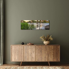 Kép - Richmond vasúti híd (órával) (90x30 cm)