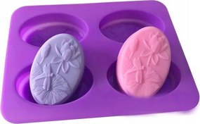 Szilikon Sütemény Sütőforma 4x Szitakötő Puding Fagylalt MF-026