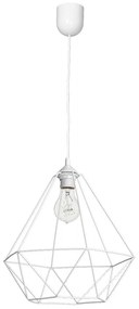 Függeszték BASKET 1xE27/60W/230V fehér