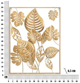 Fém fali dekoráció 60x80 cm Jungle - Mauro Ferretti