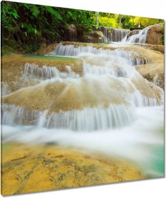 Vászonkép 90x90 Kaszkád Ázsiában