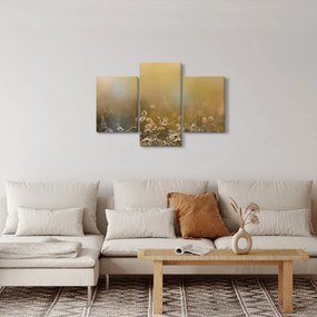 Kép - százszorszép olajfestmény (90x60 cm)