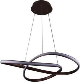 Brilagi - LED Dimmelhető csillár zsinóron COSMOWAVE LED/70W/230V 3000-6500K barna + távirányító