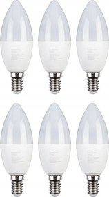 Livarno home 6 x Led izzó E14 6 W 2700 K Tejfehér