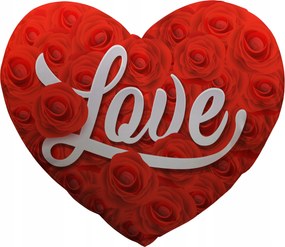 Párna Szív Ajándék Valentin Napra Szív Neki