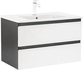 Vario Forte 80 Fürdőszoba alsó szekrény mosdóval